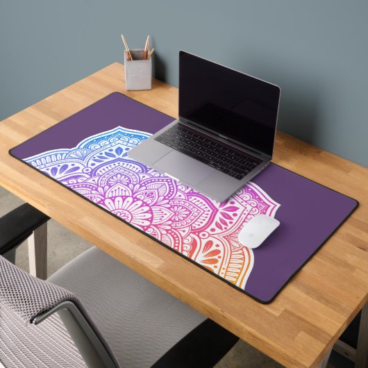 Prism Flower Mandala Desk Mat (Kantoor 2)