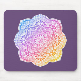 Prism Flower Mandala Mousepad Muismat