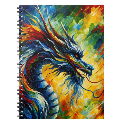 Prism Fury Dragon Notitieboek (Voorkant)