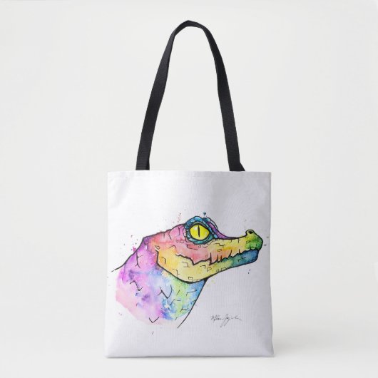 Prism Gator Tote Bag (Voorkant)