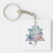 Prism Geometry Charm Sleutelhanger (Voorkant)
