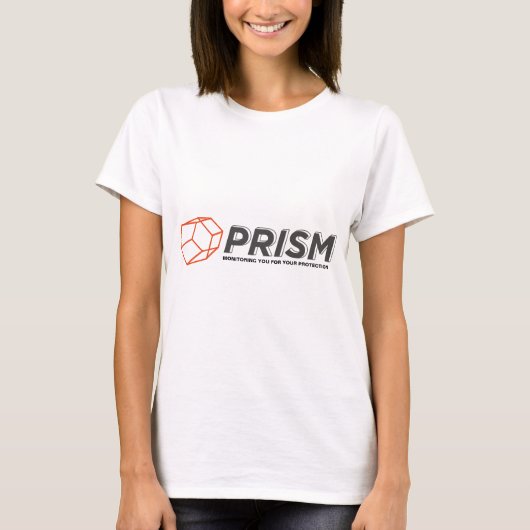 PRISM-Logo ( slogan) T-shirt (Voorkant)