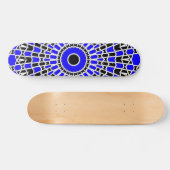 Prism Mandala ( Blauw ) Persoonlijk Skateboard (Horizontaal)