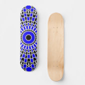 Prism Mandala ( Blauw ) Persoonlijk Skateboard (Voorkant)