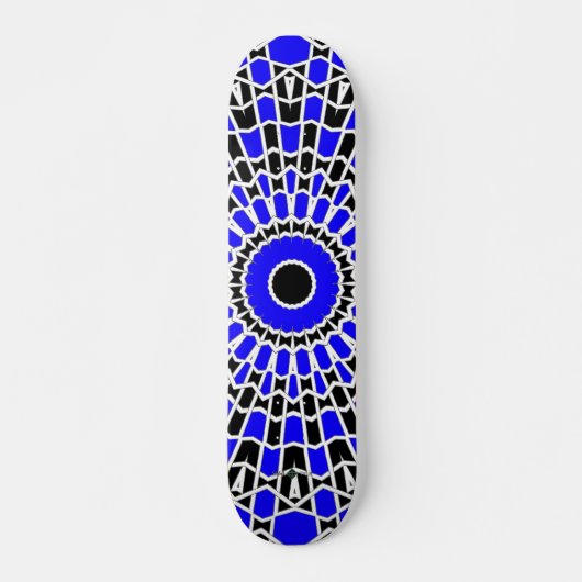 Prism Mandala ( Blauw ) Persoonlijk Skateboard (Voorkant)