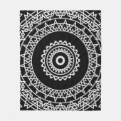 Prism Mandala Fleece Deken (Voorkant)