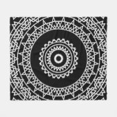 Prism Mandala Fleece Deken (Voorkant (Horizontaal))
