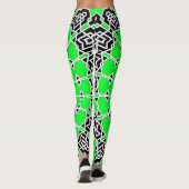 Prism Mandala ( Groen ) Leggings (Achterkant)