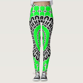 Prism Mandala ( Groen ) Leggings