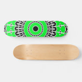 Prism Mandala ( Groene ) Persoonlijk Skateboard (Horizontaal)