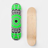 Prism Mandala ( Groene ) Persoonlijk Skateboard (Voorkant)