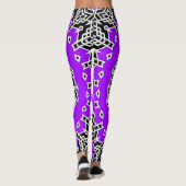 Prism Mandala ( Paars ) Leggings (Achterkant)