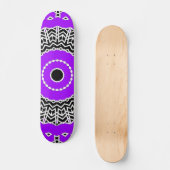 Prism Mandala ( Paars ) Persoonlijk Skateboard (Voorkant)