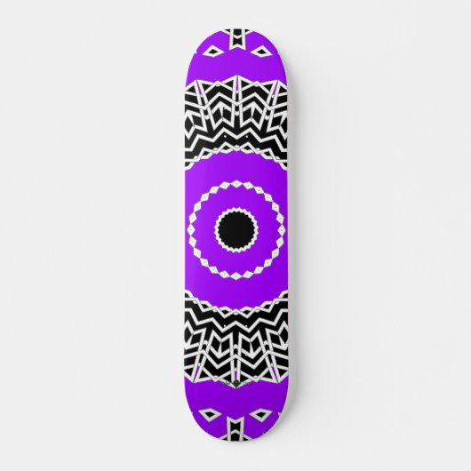 Prism Mandala ( Paars ) Persoonlijk Skateboard (Voorkant)