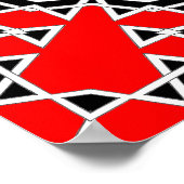 Prism Mandala ( Rood ) Poster (Hoek)
