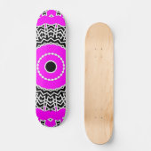 Prism Mandala ( Roze ) Persoonlijk Skateboard (Voorkant)