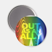 Prism - Out als een Bondgenoot Magneet (Voorkant / Achterkant)