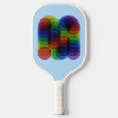 Prism Path Blue Pickleball Paddle (Voorkant)