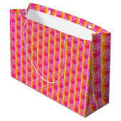 "Prism Patroon" Cadeaubag Groot Cadeauzakje (Achterkant Gekanteld)