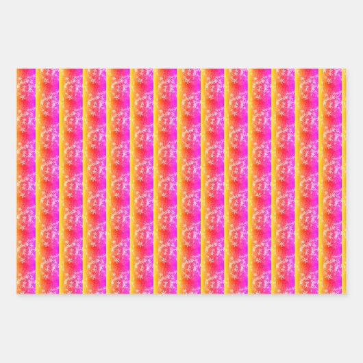 "Prism Patroon" Inpakpapier Vel (Voorkant 2)