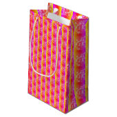 "Prism Patroon" Klein Cadeauzakje (Achterkant Gekanteld)