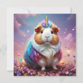 Prism Pigtail: De Stralende Eenhoorn Cavia, Save The Date (Achterkant)