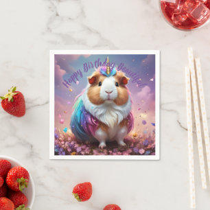 Prism Pigtail: De Stralende Eenhoorn Cavia, Servet