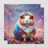 Prism Pigtail: het stralende eenhoorn cavia, (Voorkant / Achterkant)