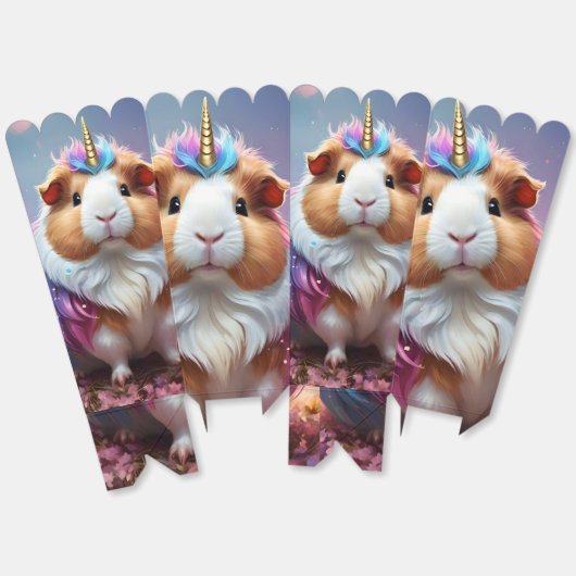 Prism Pigtail: het stralende eenhoorn cavia, Bedankdoosjes (Ongevouwen)