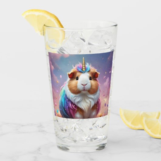 Prism Pigtail: het stralende eenhoorn cavia, Glas (Voorkant ijs)