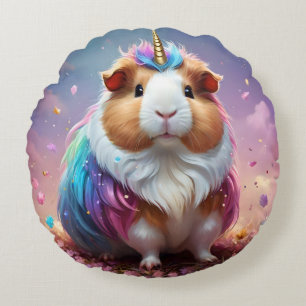 Prism Pigtail: het stralende eenhoorn cavia, Rond Kussen