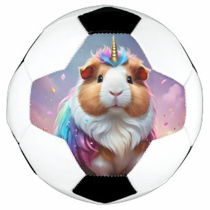 Prism Pigtail: het stralende eenhoorn cavia Voetbal