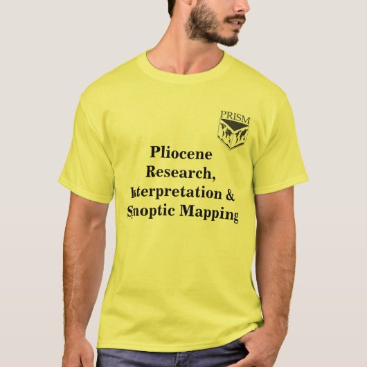 prism, Pliocene Research, Interpretation & Syno .. T-shirt (Voorkant)