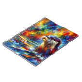 Prism Splash Otter Notebook Notitieboek (Linkerzijde)