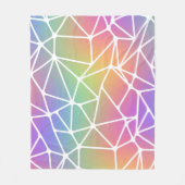 prism synapse net - rainbow web : fleece deken (Voorkant)