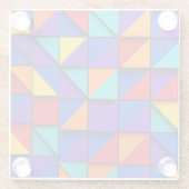 Prism Tile Glazen Onderzetter (Achterkant)