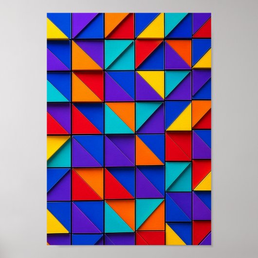 Prism Tile Poster (Voorkant)