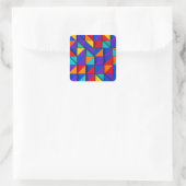 Prism Tile Vierkante Sticker (Tas)