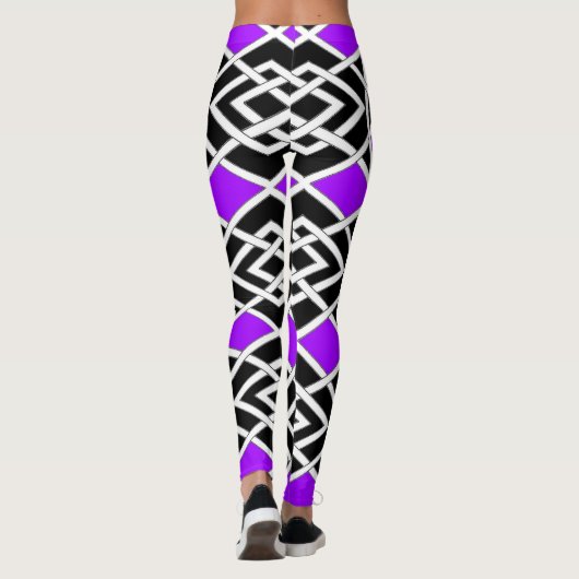 Prisma ( Paars ) Leggings (Achterkant)