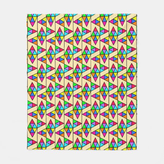 Prisma Parade | Fleece Deken (Voorkant)