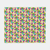 Prisma Parade | Fleece Deken (Voorkant (Horizontaal))