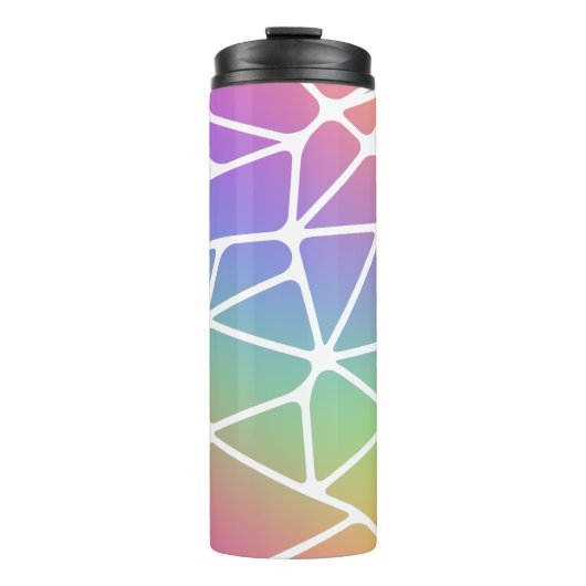 prisma synapse net - regenboog web : thermosbeker (Voorkant)