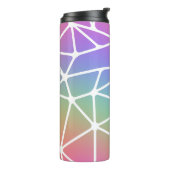 prisma synapse net - regenboog web : thermosbeker (Gedraaid links)