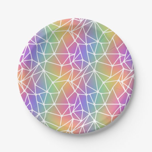prisma synapsnet-regenboogweb: papieren bordje (Voorkant)