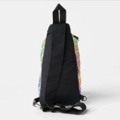 prisma synapsnet-regenboogweb: sling bag (Achterkant)