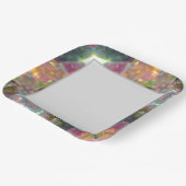 Prisma van kleuren papieren bordje (Gebogen)