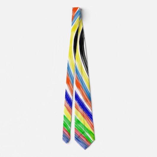 "Prisma Wave" Tie Stropdas (Achterkant)