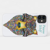 Prisma Wolf Case-Mate iPhone Case (Achterkant (horizontaal))