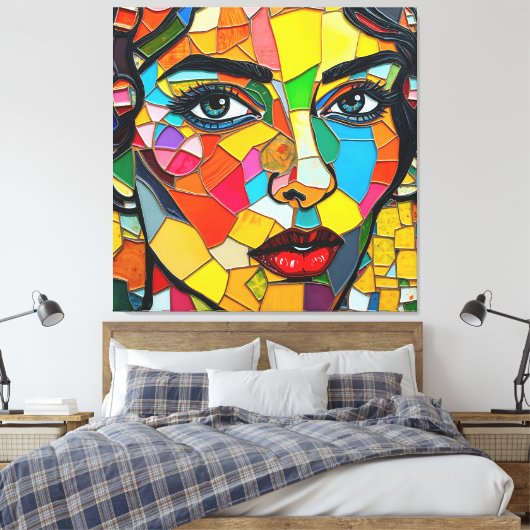 Prismara - Fragmenten van haar vlam Canvas Afdruk (Insitu (Slaapkamer))