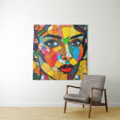 “Prismara” - Fragmenten van haar vlam Wandkleed (In situ)